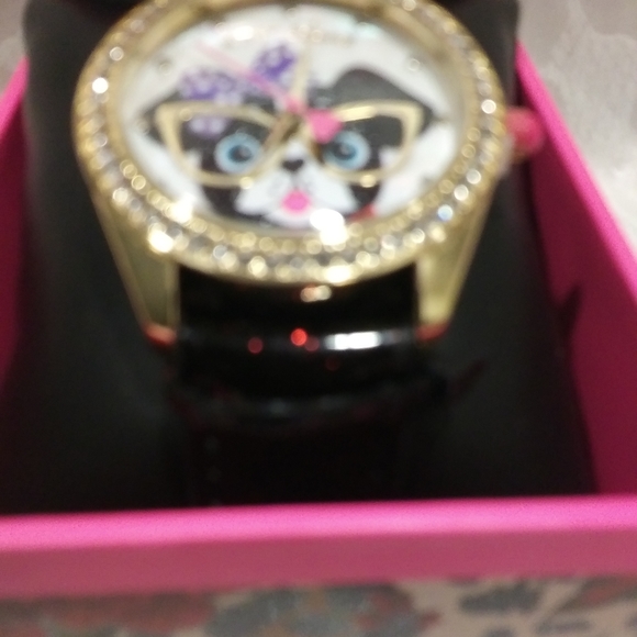 Betsey Johnson Betsey Time Pretty Pooch Watch - Picture 3 of 6